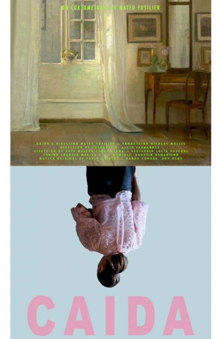 Caída poster background
