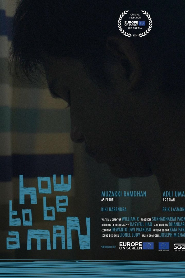 How to Be a Man poster background