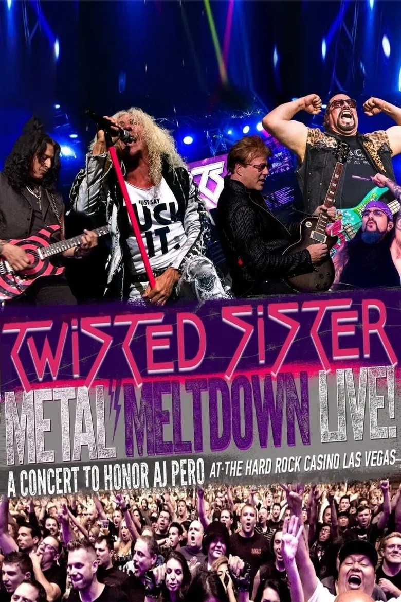 Metal Meltdown - Featuring Twisted Sister Live at the Hard Rock Casino Las Vegas poster background