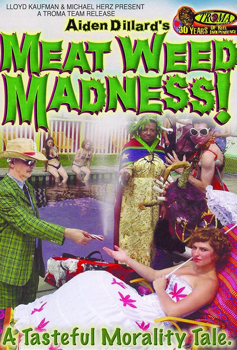 Meat Weed Madness poster background