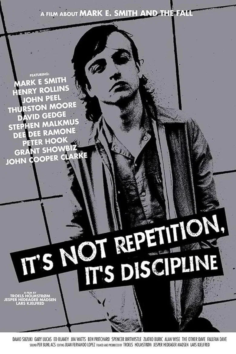 It's Not Repetition, It's Discipline poster background