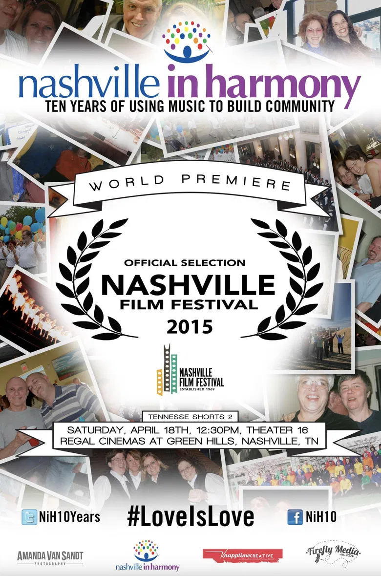 Nashville in Harmony: Ten Years of Using Music to Build Community poster background