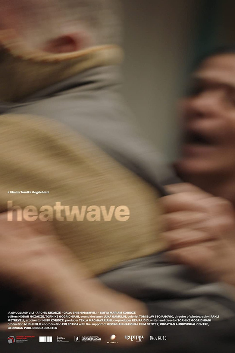 Heatwave poster background