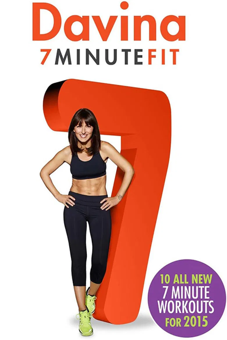 Davina 7 Minute Fit poster background
