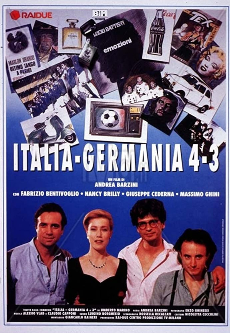 Italia Germania 4-3 poster background