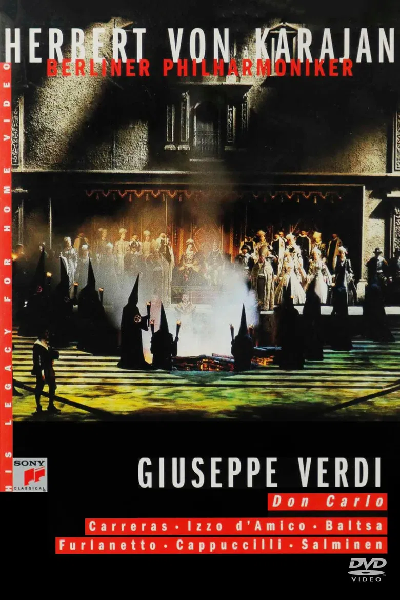 Herbert von Karajan: Verdi: Don Carlo poster background