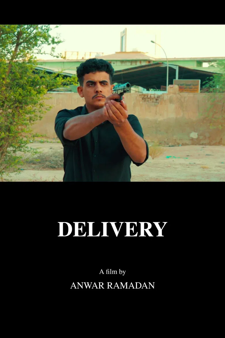 Delivery poster background