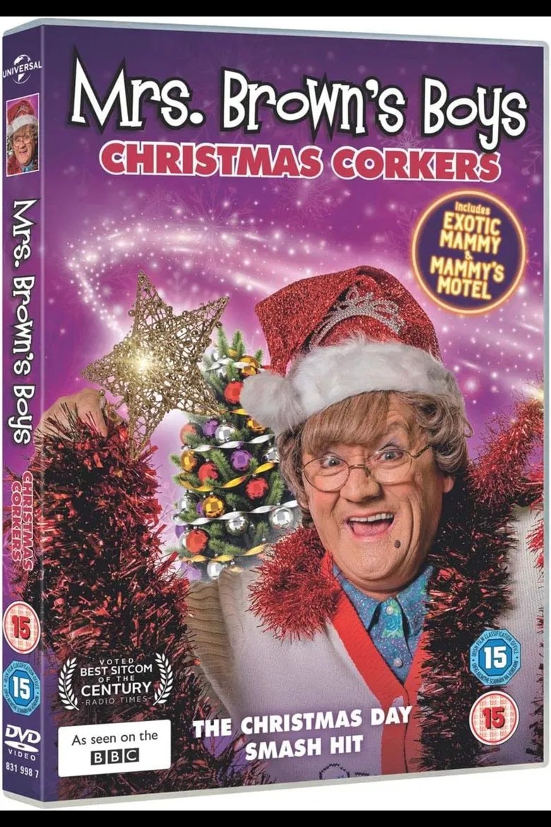 Mrs Brown's Boys: Christmas Corkers poster background