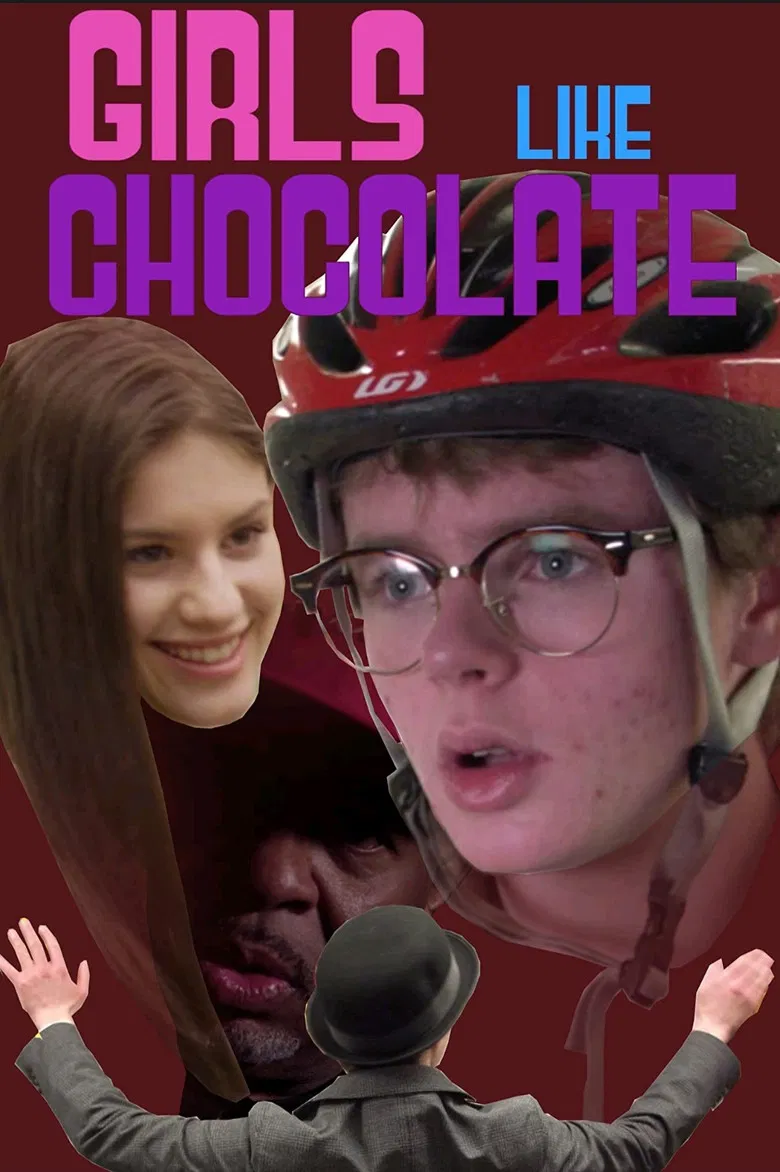 Girls Like Chocolate poster background