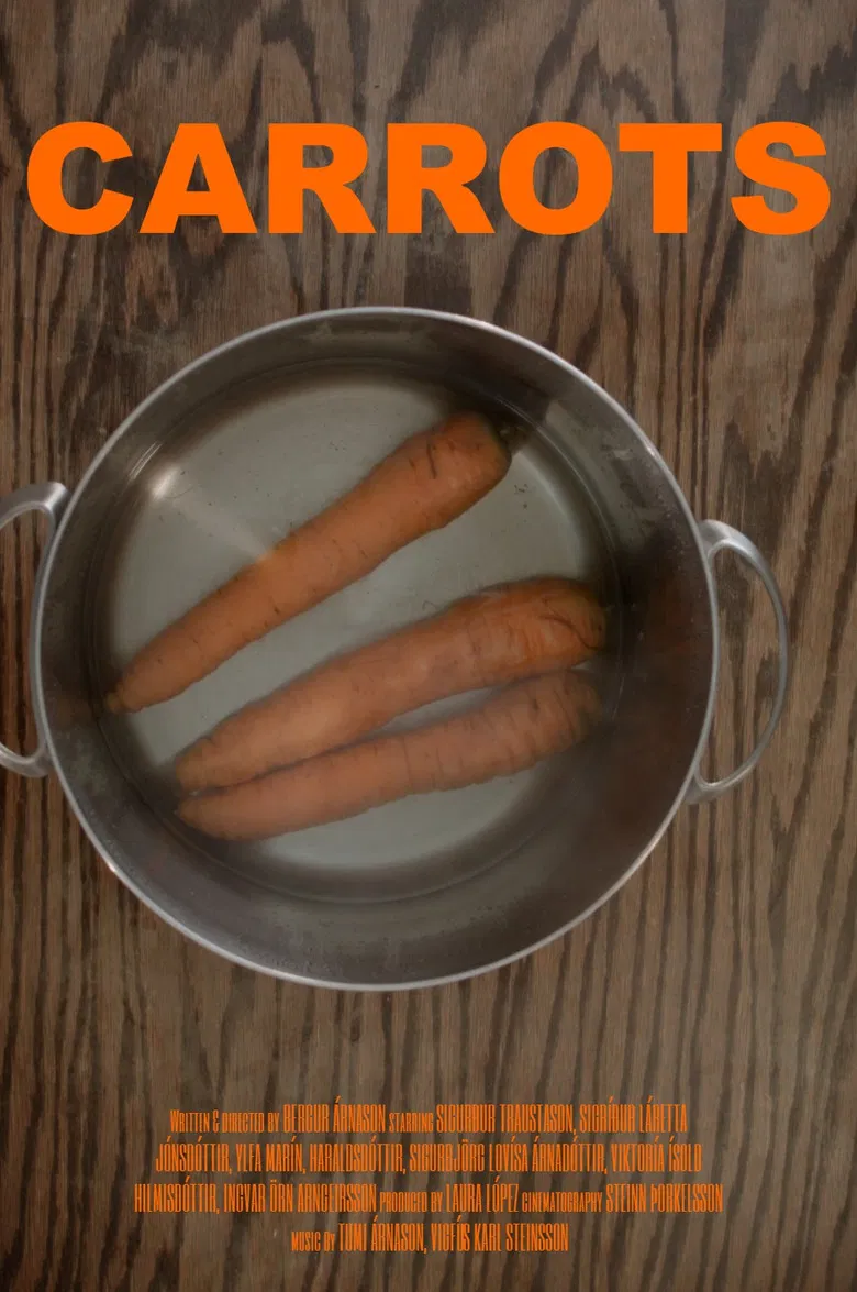 Carrots poster background
