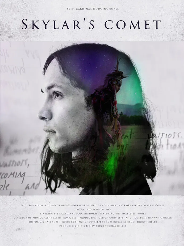 Skylar’s Comet poster background