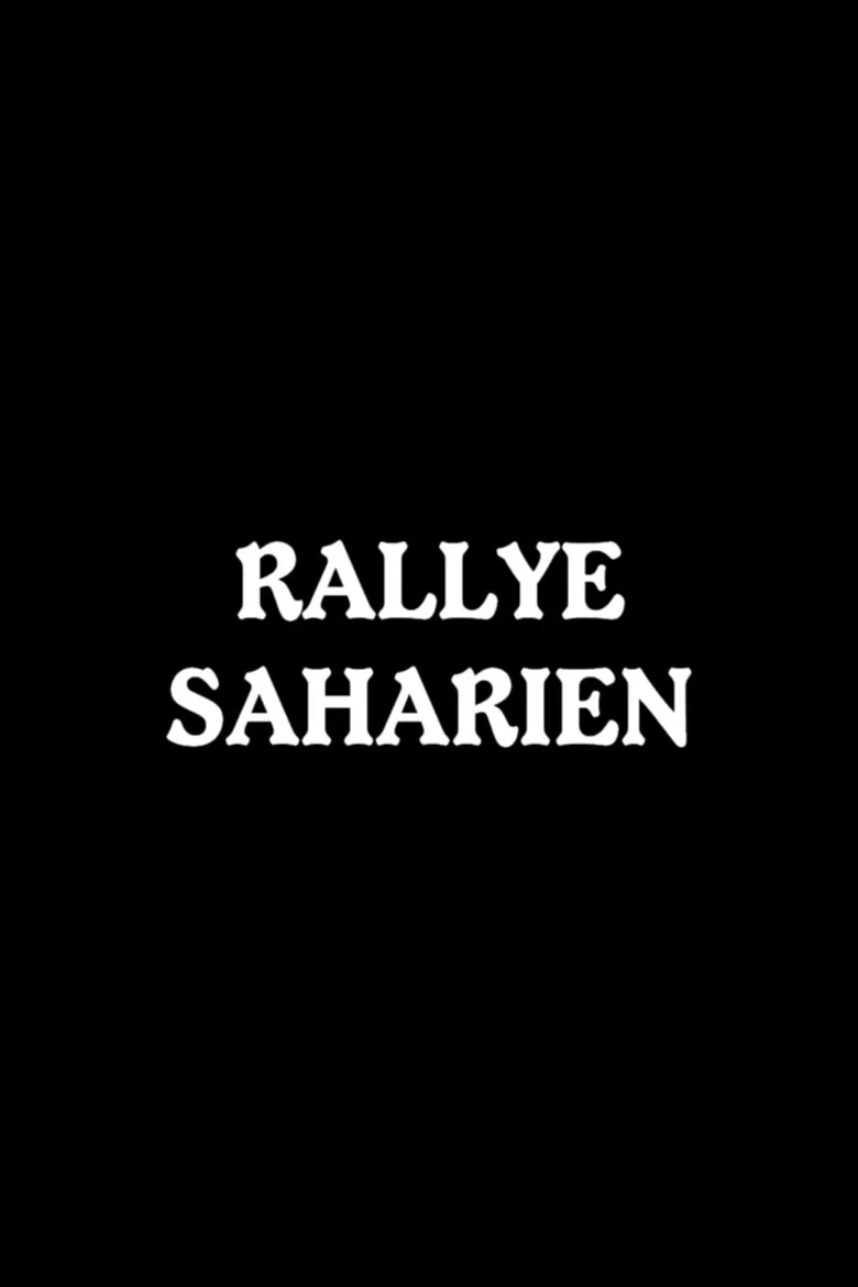 Rallye saharien poster background