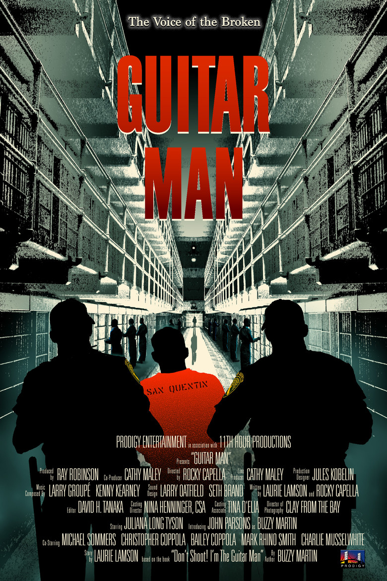 Guitar Man poster background