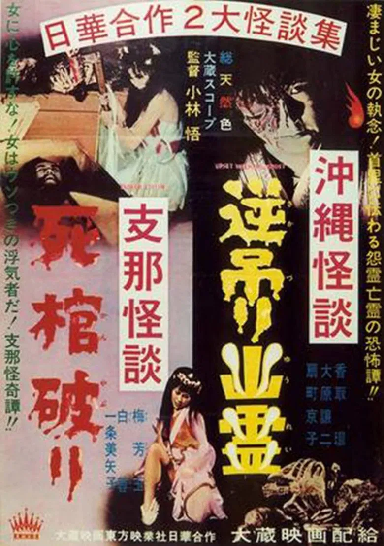 Okinawan Horror: Upside-Down Ghost - Chinese Horror: Breaking a Coffin poster background