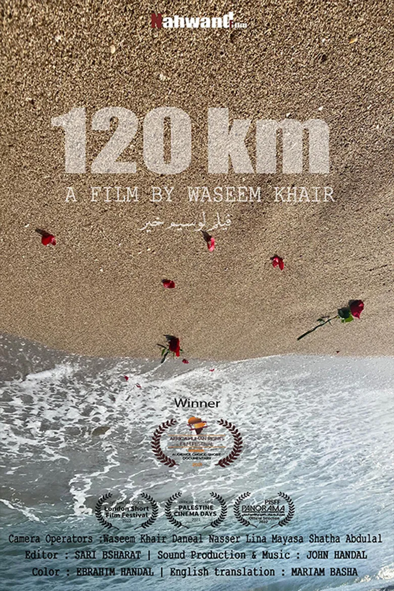 120km poster background