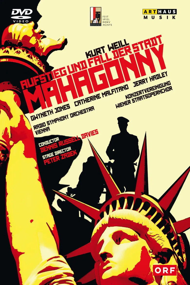 The Rise and Fall of the City of Mahagonny poster background