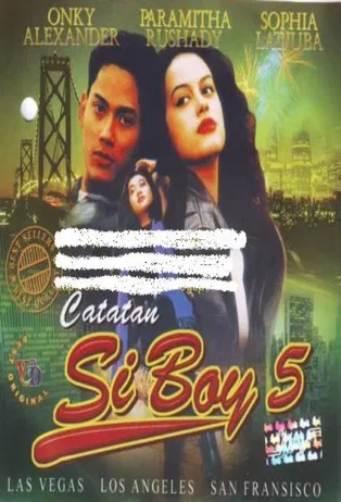Catatan Si Boy 5 poster background