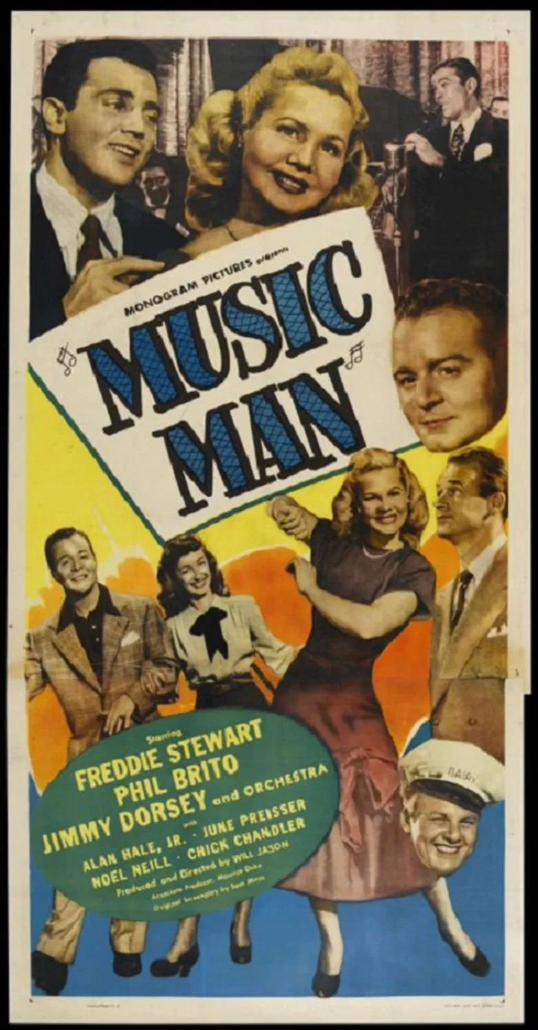 Music Man poster background
