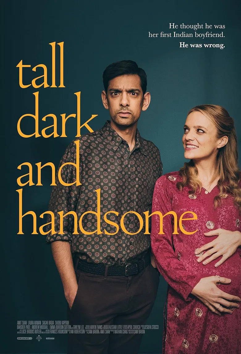 Tall Dark and Handsome poster background