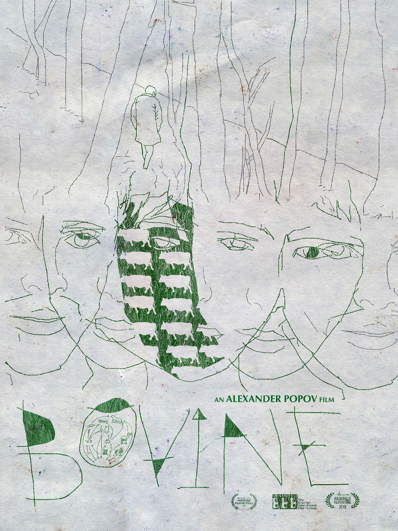 Bovine poster background