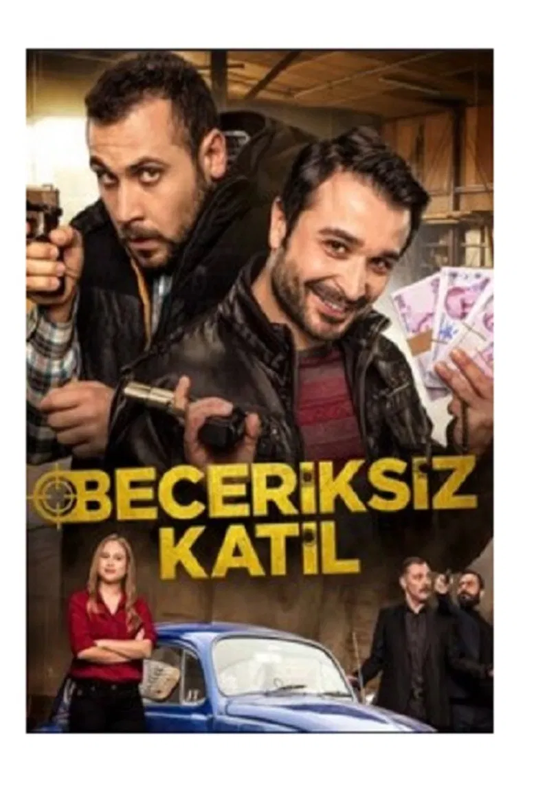Beceriksiz Katil poster background