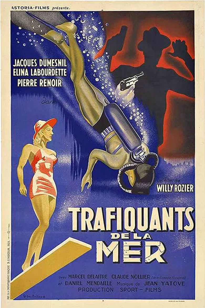 Trafiquants de la mer poster background