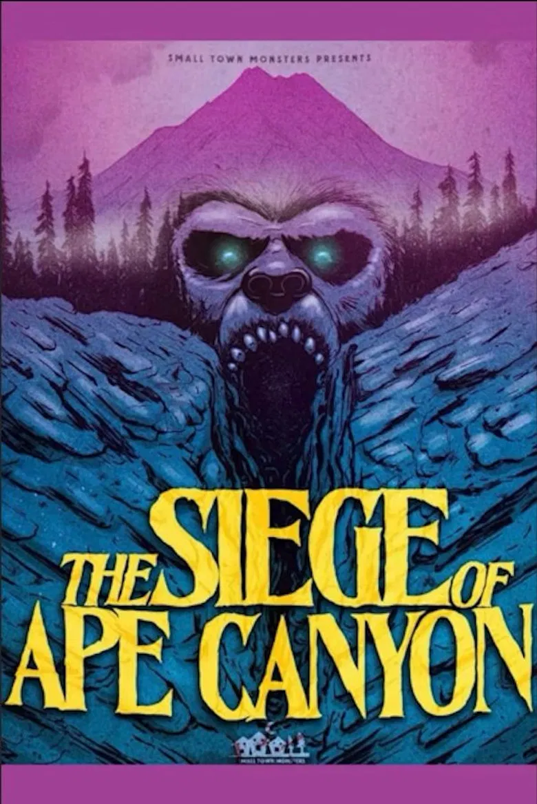 The Siege of Ape Canyon poster background