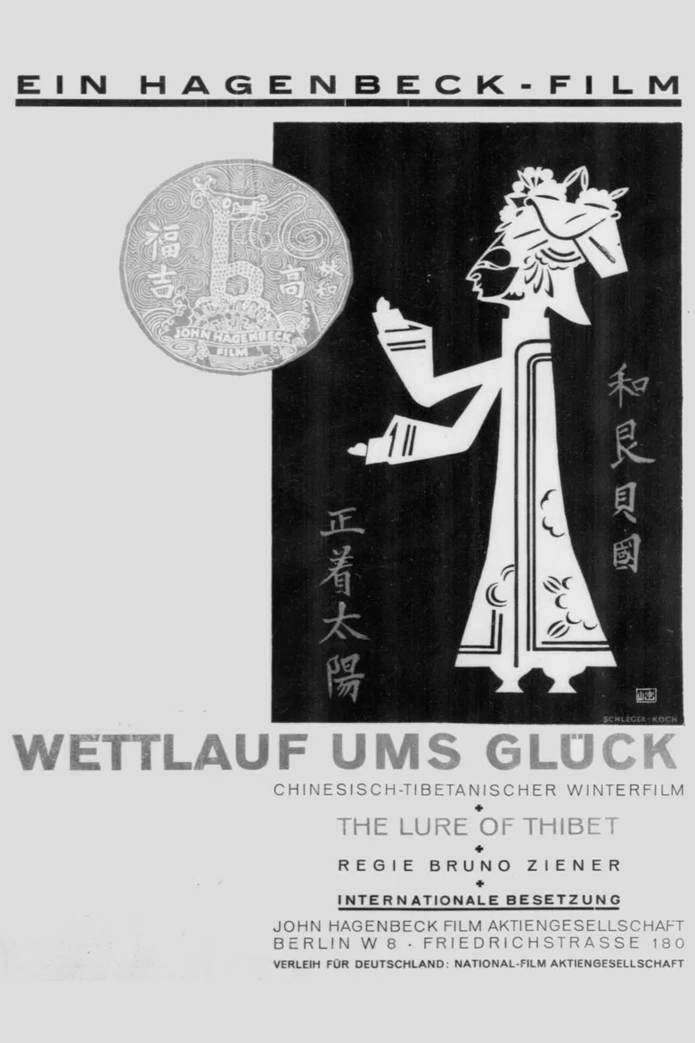Wettlauf ums Glück poster background