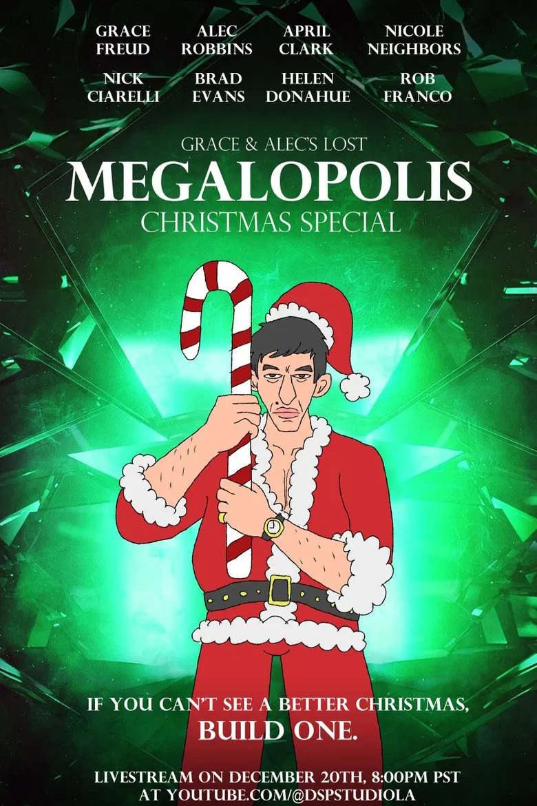 The Megalopolis Christmas Special poster background