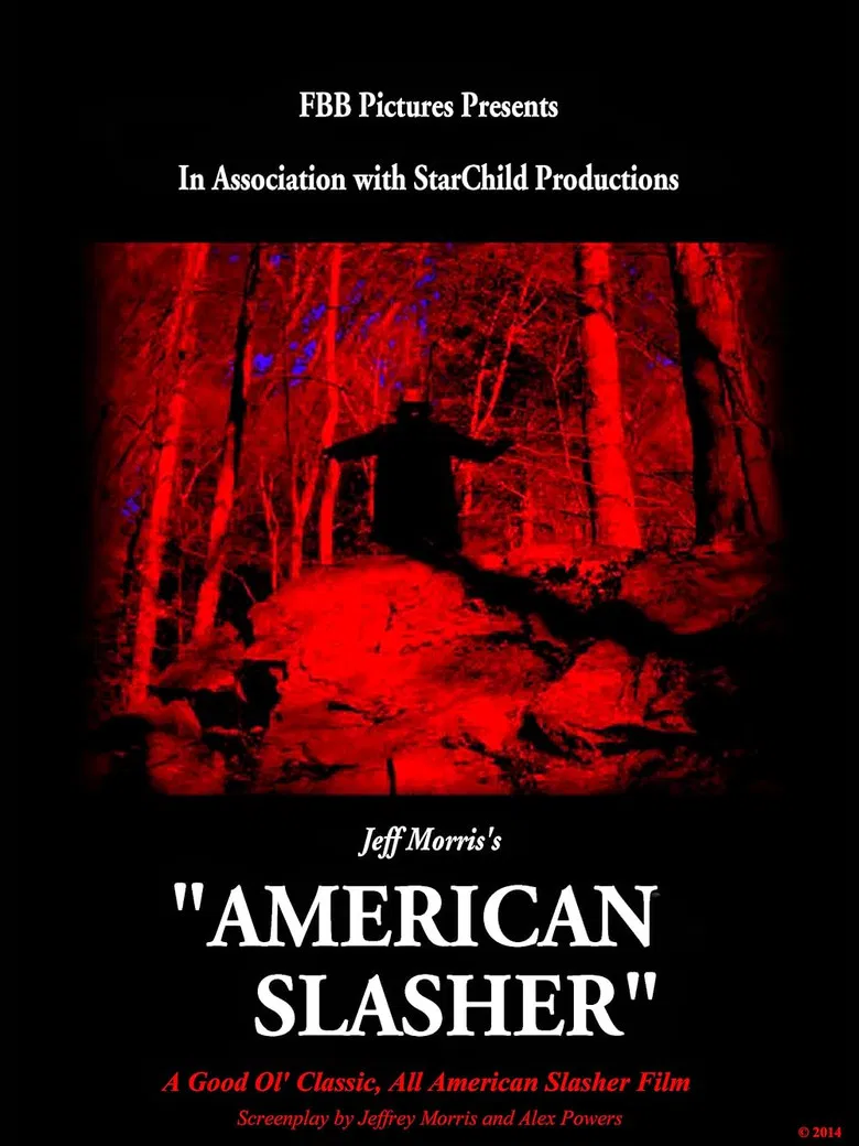 American Slasher poster background