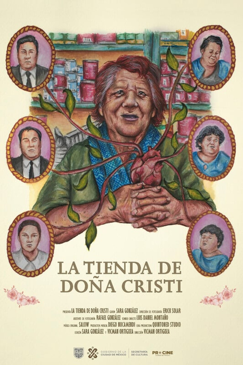 Doña Cristi's Grocery Store poster background