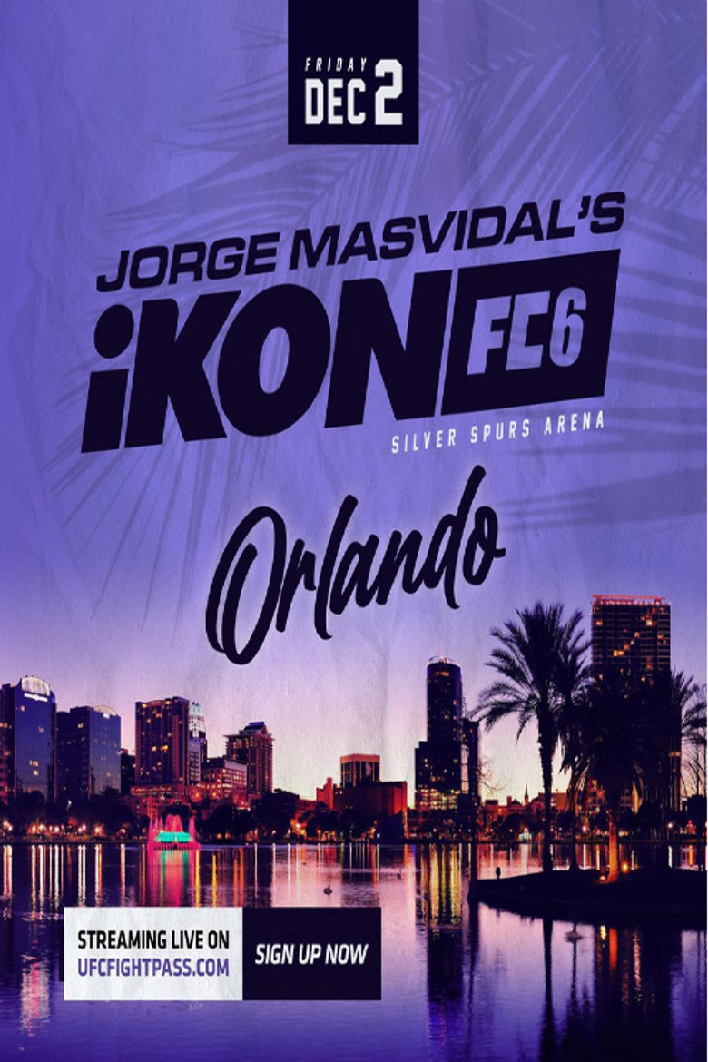 Jorge Masvidal's iKON FC 6: Lohsen vs. Williams poster background