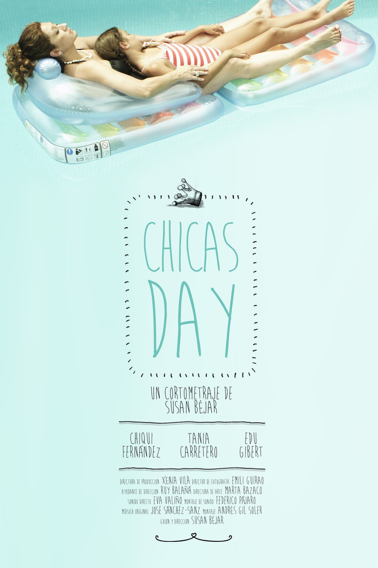 Chicas Day poster background