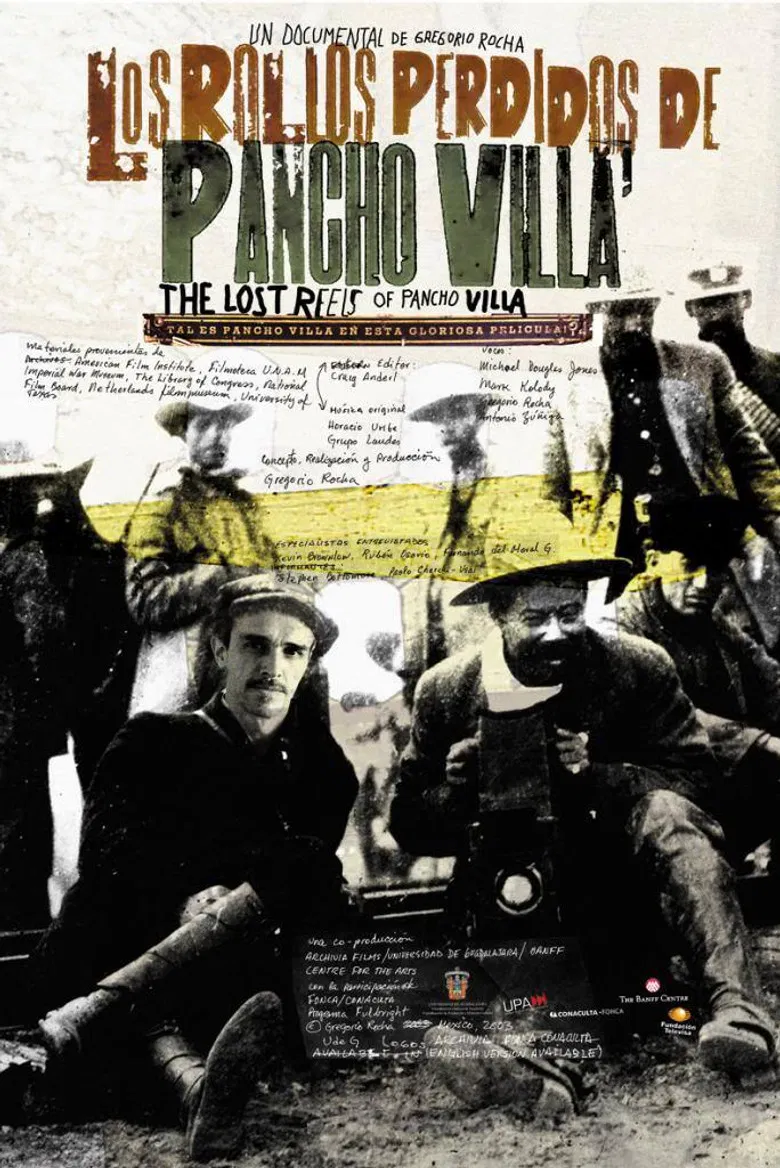 Los rollos perdidos de Pancho Villa poster background