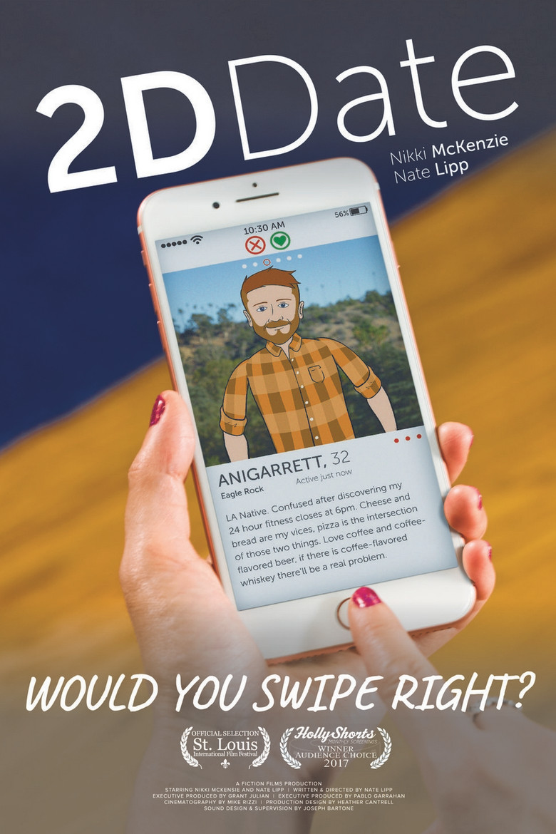 2D Date poster background