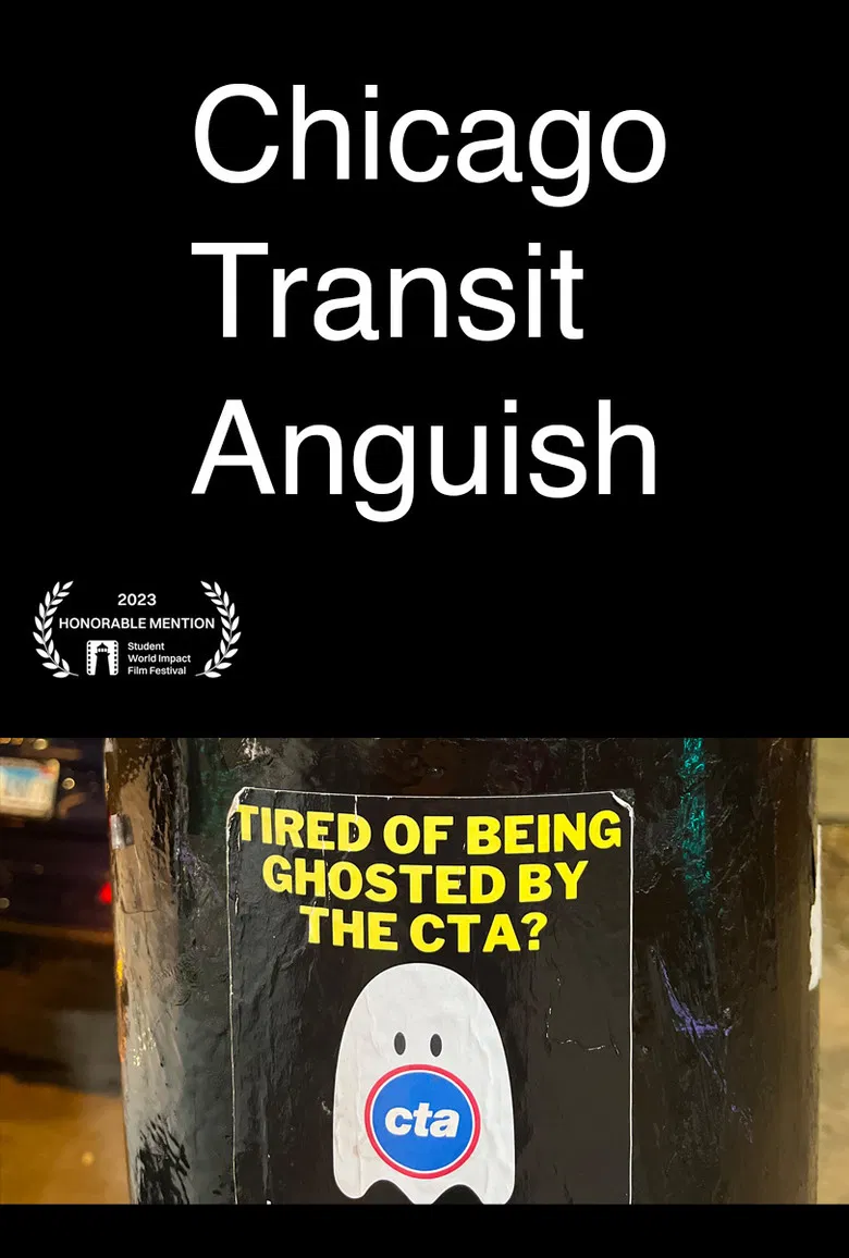 Chicago Transit Anguish poster background