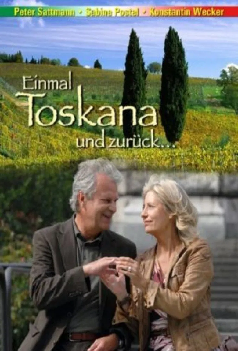 Einmal Toskana und zurück poster background