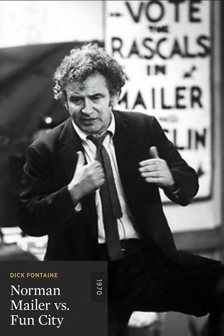 Norman Mailer vs. Fun City poster background