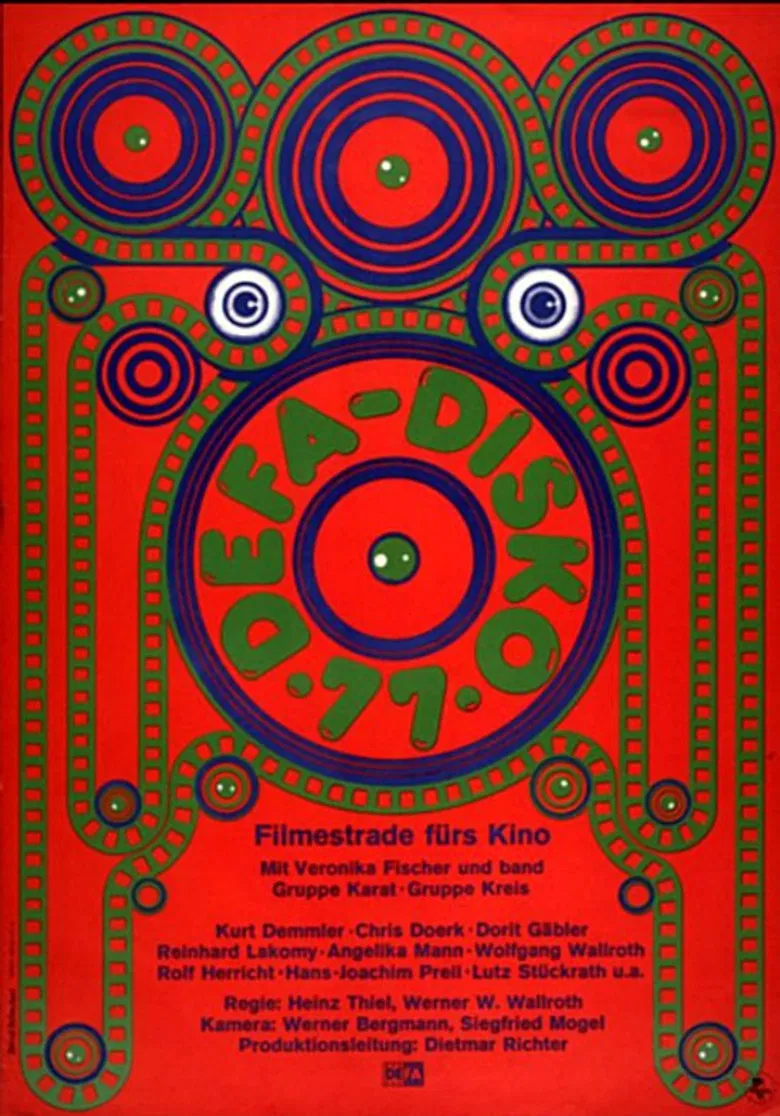 DEFA Disko 77 poster background