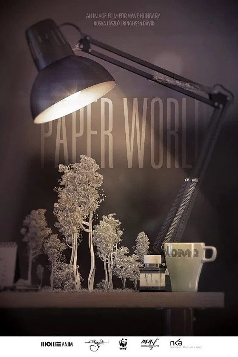 Paper World poster background