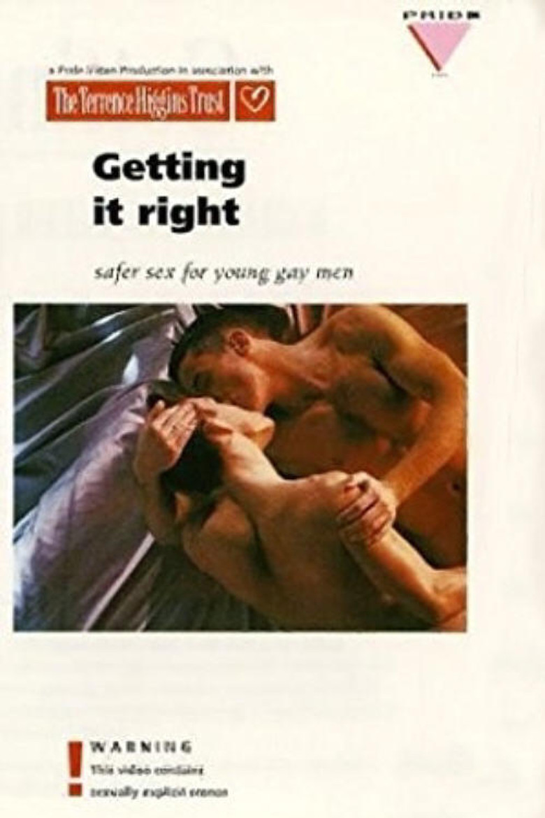 Getting It Right: Safer Sex for Young Gay Men poster background
