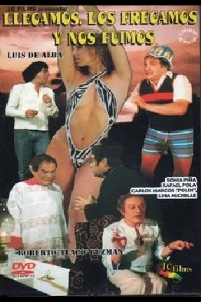 Llegamos los fregamos y nos fuimos poster background