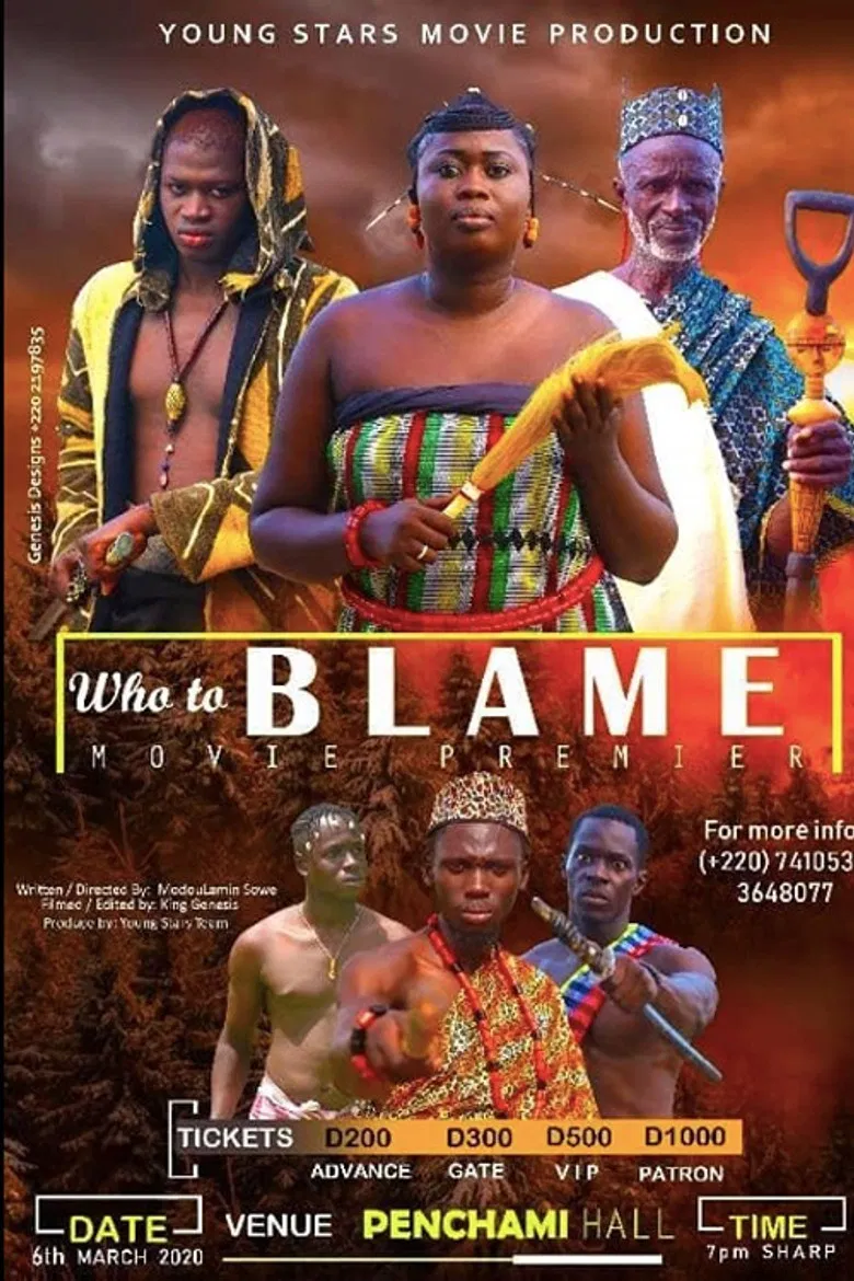 Who to Blame? poster background