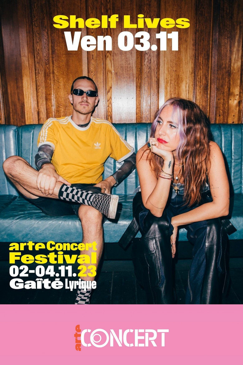 Shelf Lives - Arte Concert Festival 2023 poster background