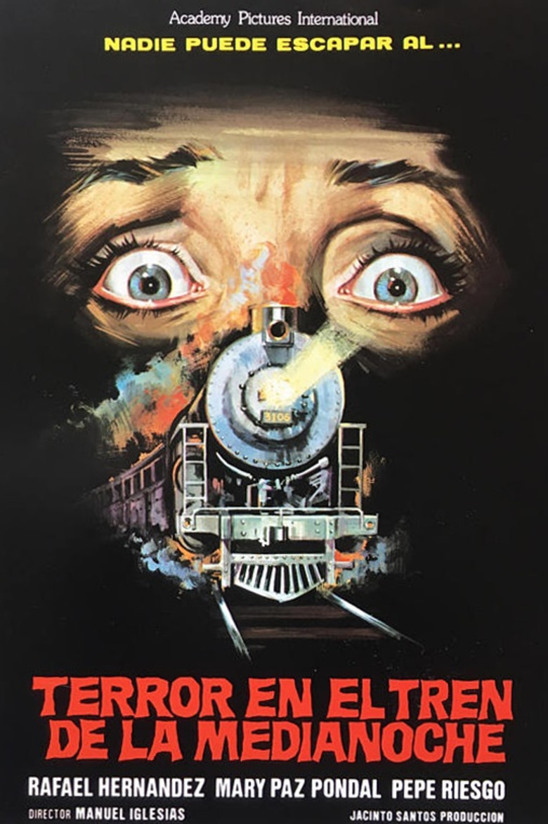 Terror on the Midnight Train poster background
