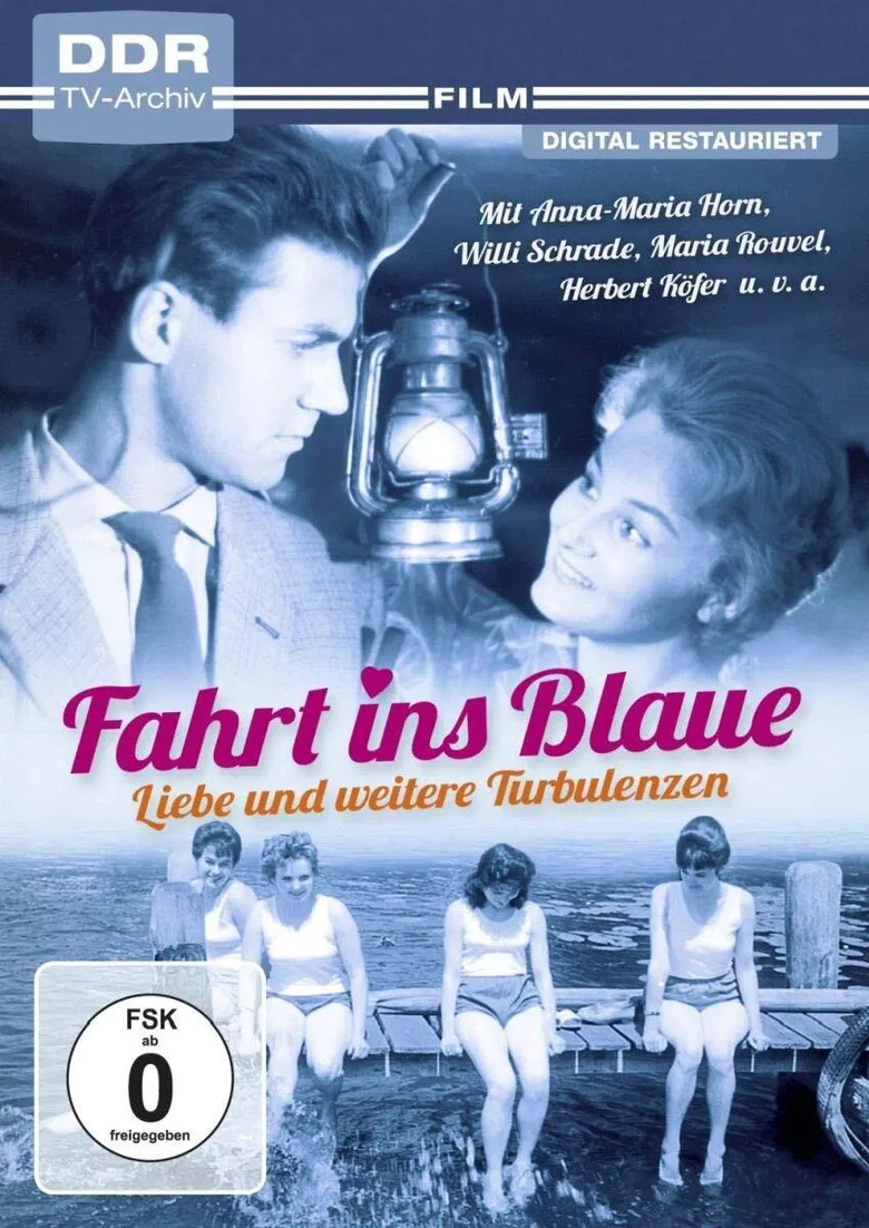 Fahrt ins Blaue poster background