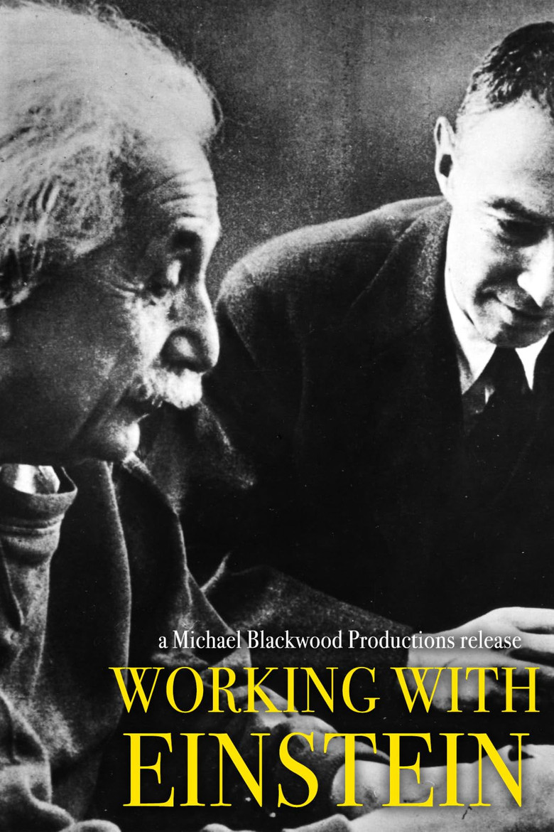 Working with Einstein poster background