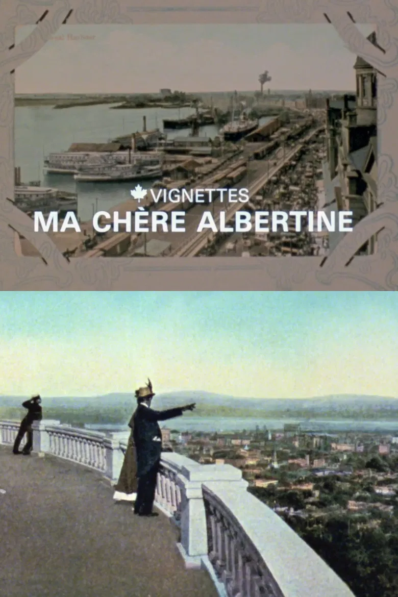 Canada Vignettes: Ma Chère Albertine poster background