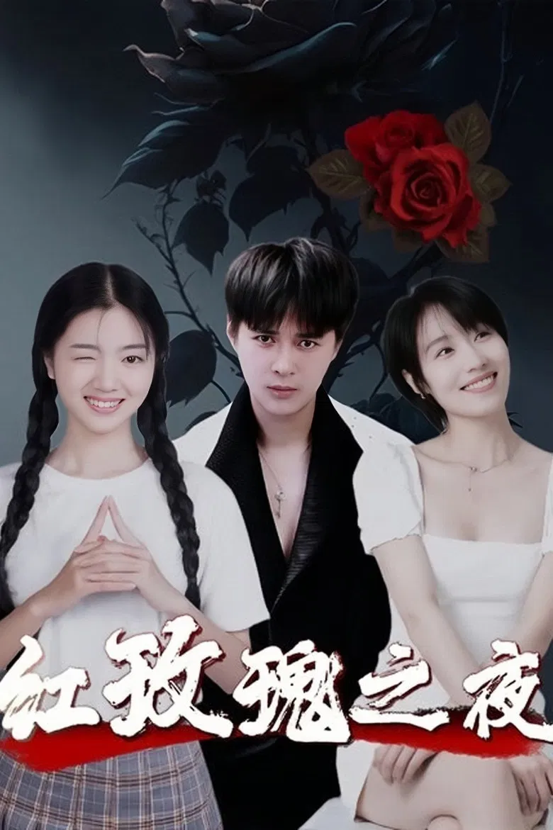 红玫瑰之夜 poster background