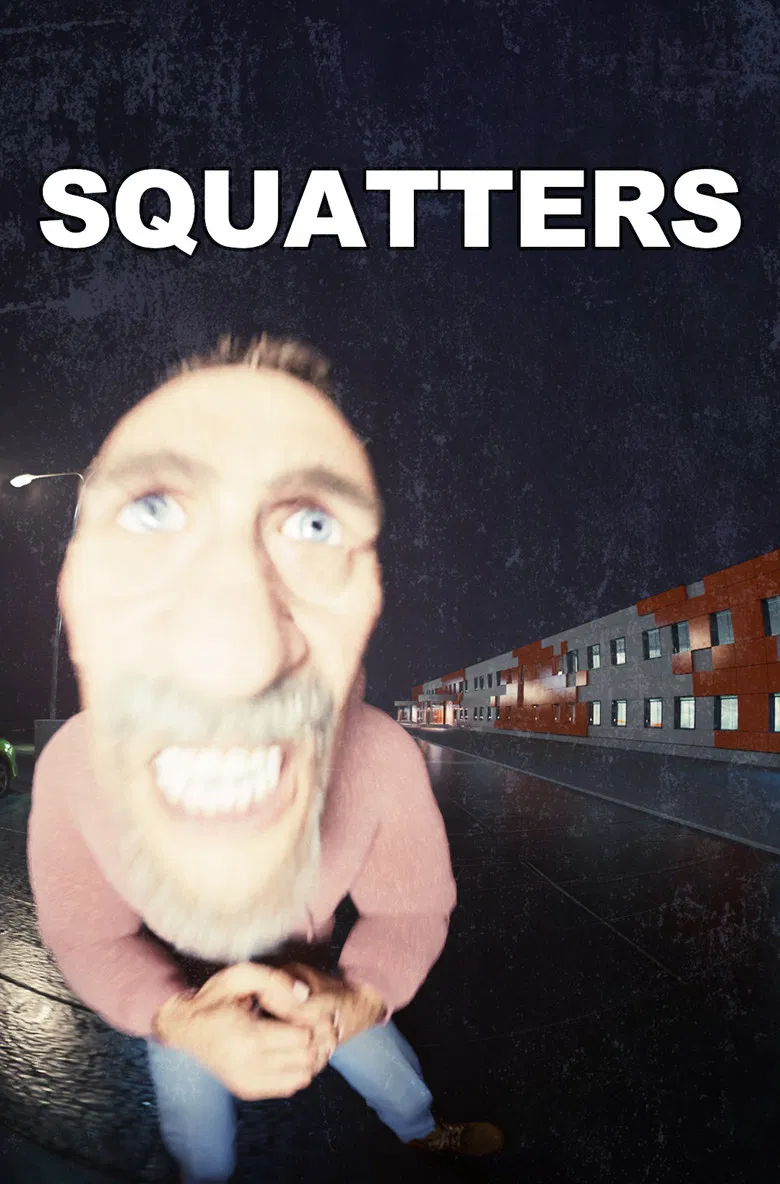 SQUATTERS: FOUND FOOTAGE poster background